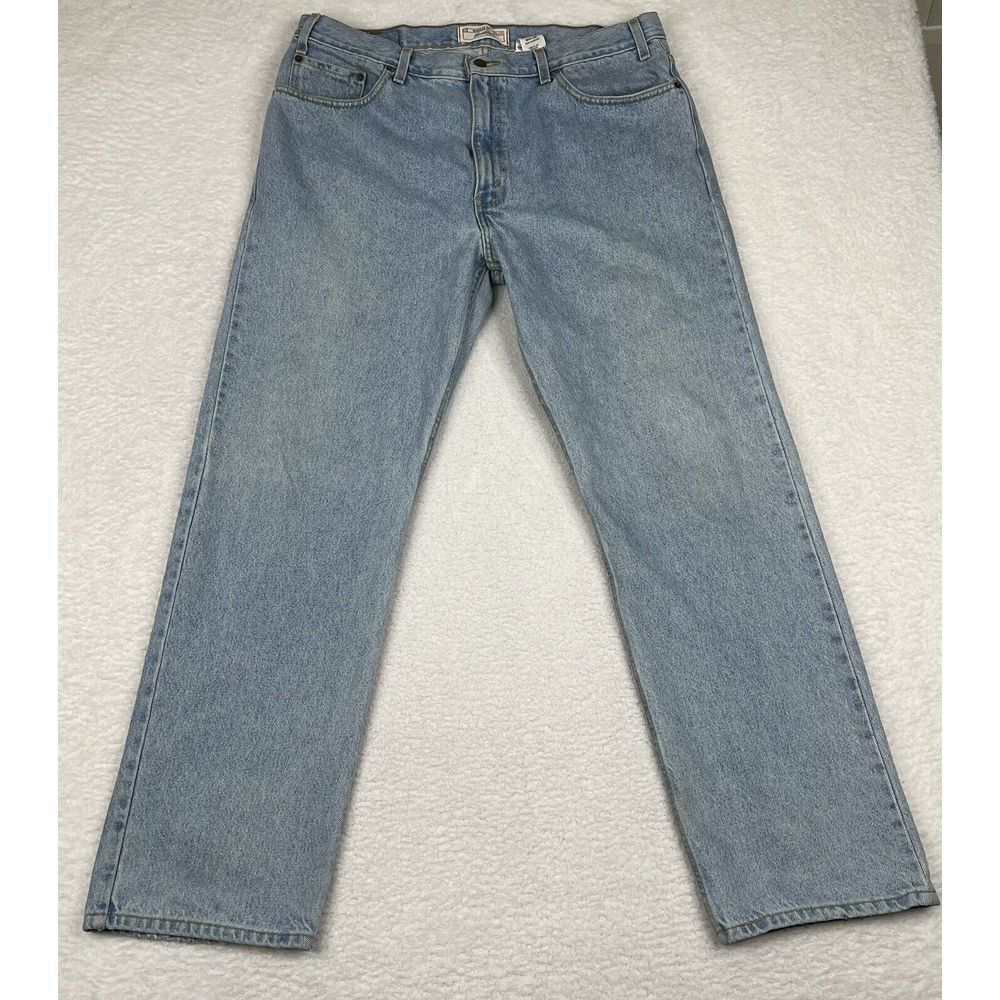 Vintage Levi Strauss Jeans Mens 40x32 Blue Wash Regular Fit Y2K Actual 38x31
